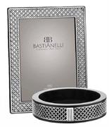 CORNICE 10X15 INTRECCIO FIORENTINO PLACCA ARGENTO 925