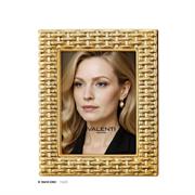 CORNICE 15X20 RESINA ORO VIMINI