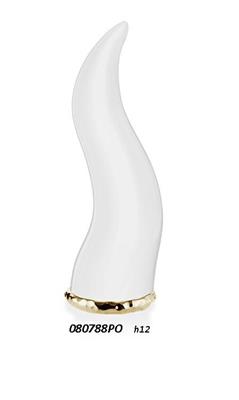 CORNO H12 BIANCO BASE ORO
