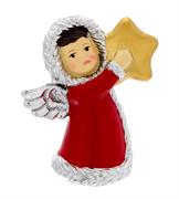 ANGIOLETTO H 7.5 ROSSO CON STELLA