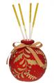 SFERA 10x11 DIFFUSORE CON LED ROSSA