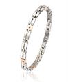 BRACCIALE ACCIAIO BICOLOR RAME