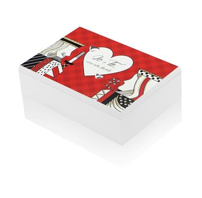 COFANETTO 12X17 IO E TE CON CARTE DA GIOCO