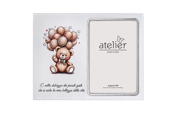 CORNICE 10X15 ORSETTO LEGNO BIANCO