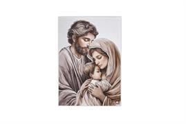 ICONA RETTANGOLARE 17X23 SACRA FAMIGLIA