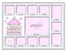 CORNICE GIOSTRINA 12 MESI ROSA