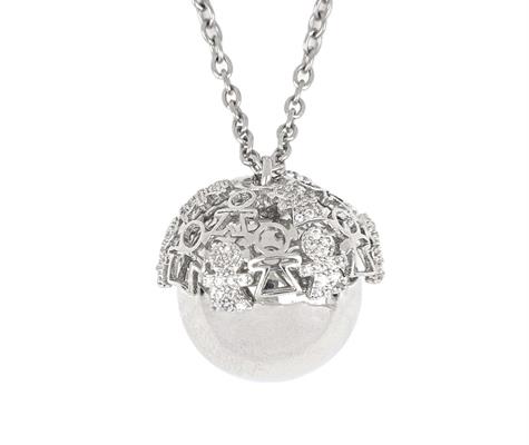 CHIAMA ANGELI BIANCO ZIRCONATO BIMBO/BIMBA