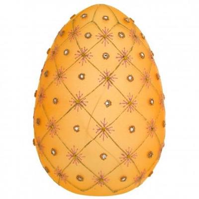 UOVO h 25cm DECORATO CON LED