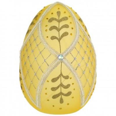 UOVO h 25cm DECORATO CON LED