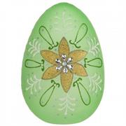 UOVO h 25cm DECORATO CON LED