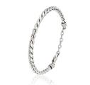 BRACCIALE ACCIAIO GRUMETTA TONDA