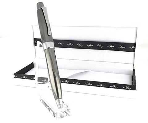 PENNA BIRO ALLUMINIO BRUNITA