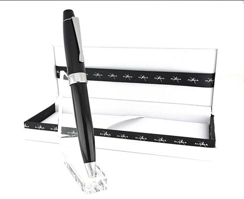 PENNA BIRO ALLUMINIO NERA