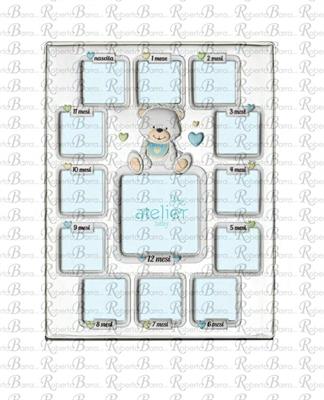 CORNICE 12 MESI ORSETTO CELESTE