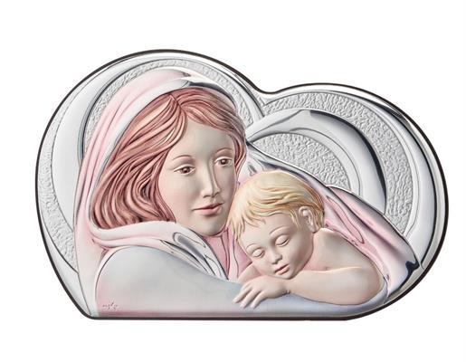 MATERNITA' 45X26 CUORE COLORATA