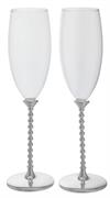 COPPIA DI FLUTES PERLINE
