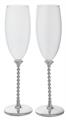 COPPIA DI FLUTES PERLINE
