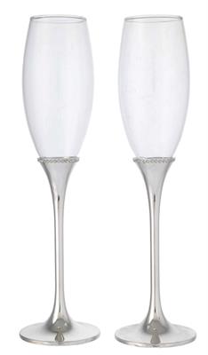 COPPIA DI FLUTES CRYSTALL