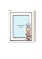 ALBUM 20X25 ORSETTI CON CORNICE 13X18 CELESTE