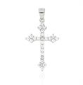 CIONDOLO CROCE cm 2X1.5 IN ARGENTO 925