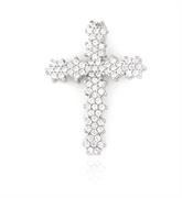 CIONDOLO CROCE cm 2X1.5 IN ARGENTO 925