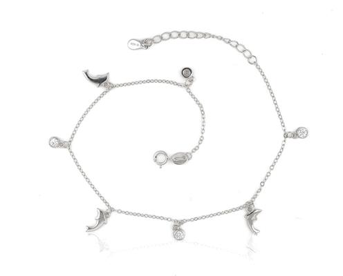 CAVIGLIERA DELFINI E PUNTI LUCE ARG 925