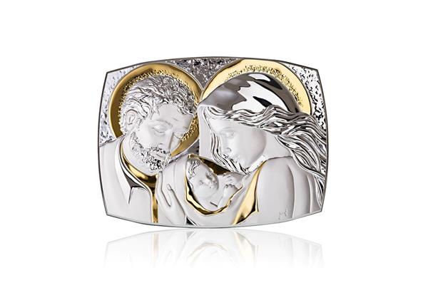 SACRA FAMIGLIA 23X17 ORO
