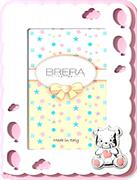 CORNICE LEGNO 13X18 ORSETTO E PALLONCINI ROSA