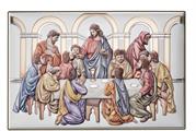ICONA ULTIMA CENA 45X30 COLORATA