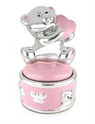 GIOSTRA ORSO H 14 IN CERAMICA ROSA