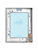 CORNICE 13X18 ORSETTO FIOCCO CELESTE