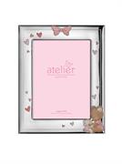 CORNICE 9X13 ORSETTO FIOCCO ROSA