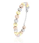 BRACCIALE SLASH mm8 cm18+3 TRE COLORI
